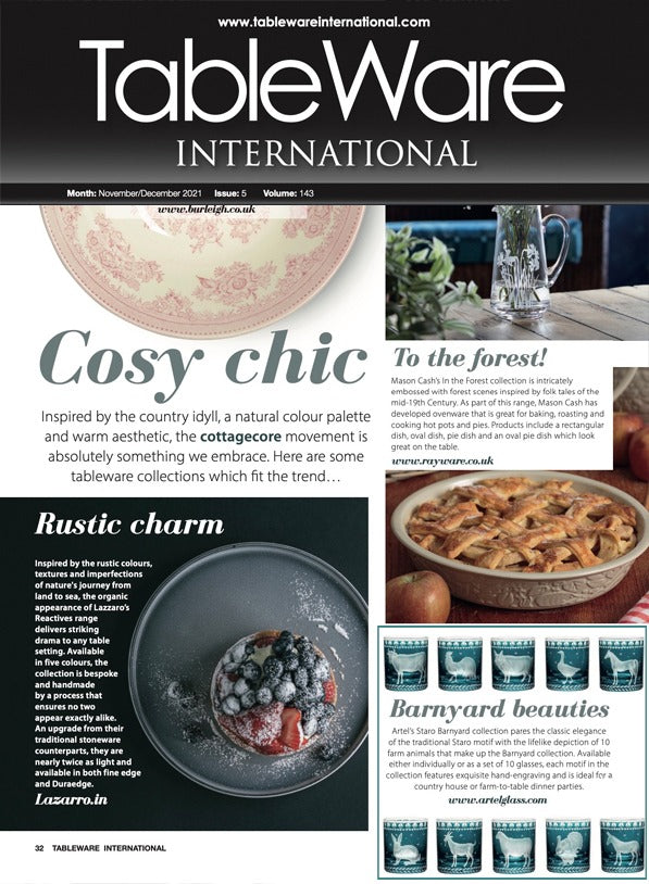 TableWare International – November–December 2021