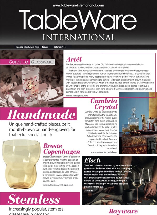 TableWare International, March–April 2022