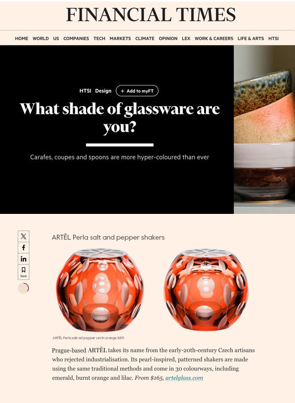 The Financial Times, Summer article, 2024