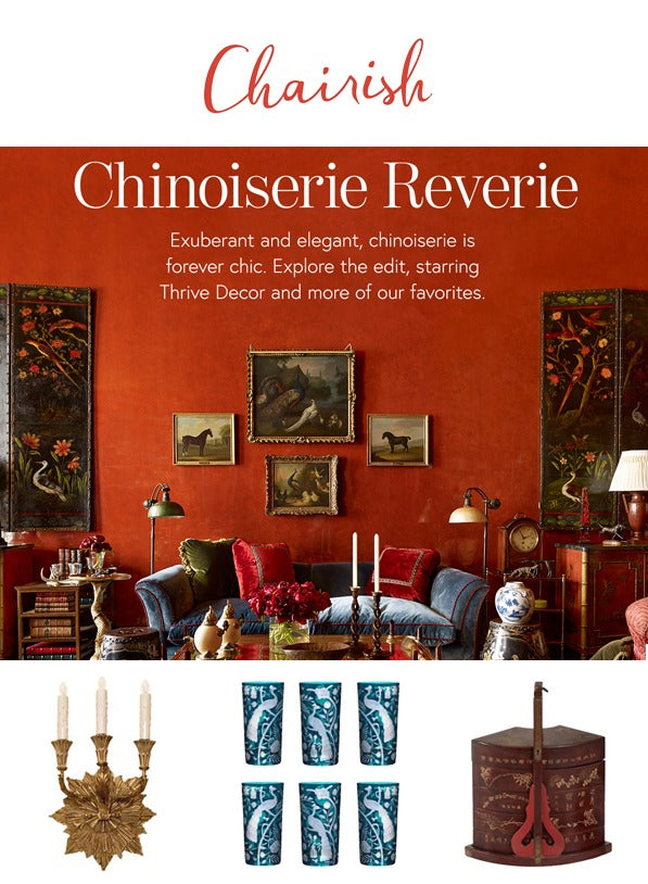 Chairish, Chinoiserie Reverie campaign, 2024