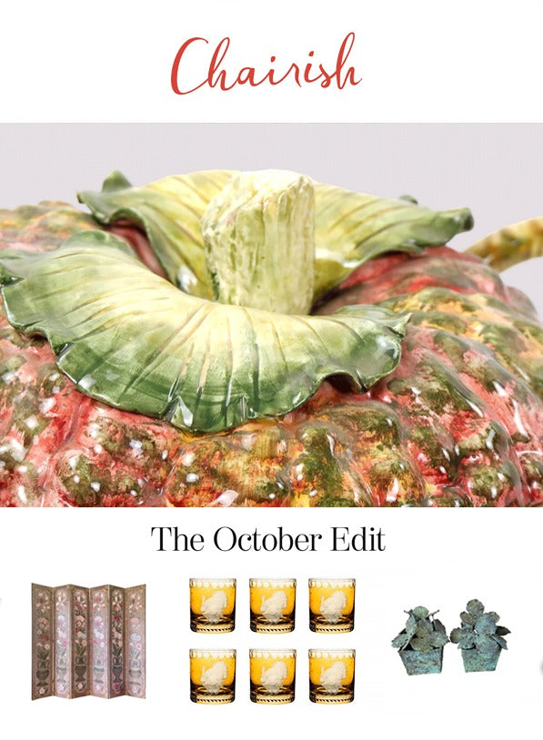 Chairish, The October Edit campaign, 2024