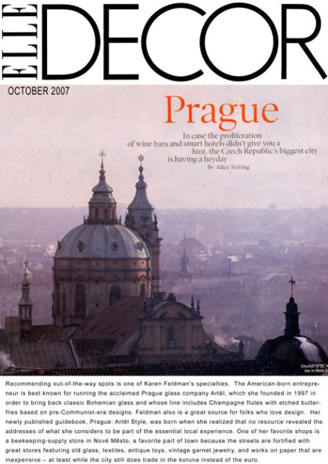 Elle Decor – October 2007