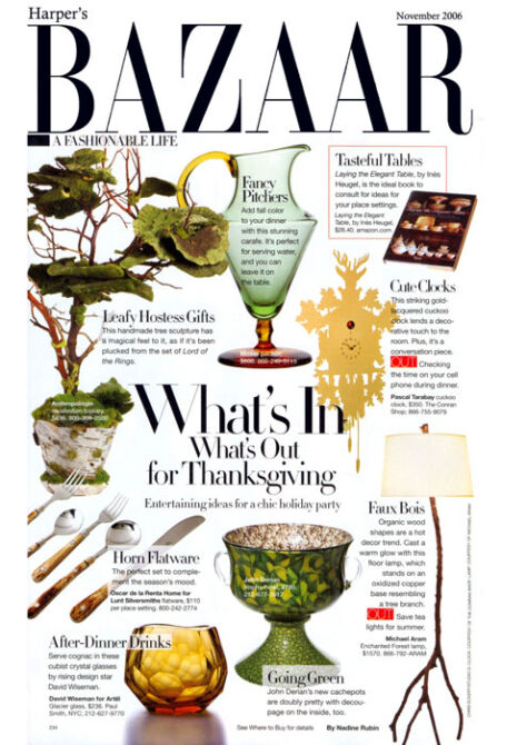 Harper’s Bazaar – November 2006