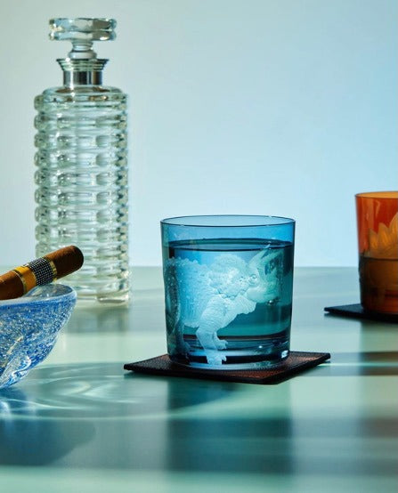 <b>Dinosaur Collection I Triceratops</b><br>Double Old Fashioned in Slate