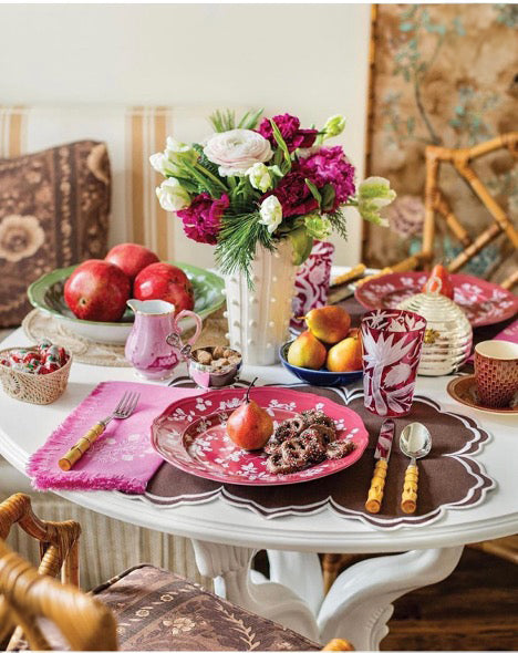 <b>Jungle Deco</b><br>Tumbler in Fuchsia