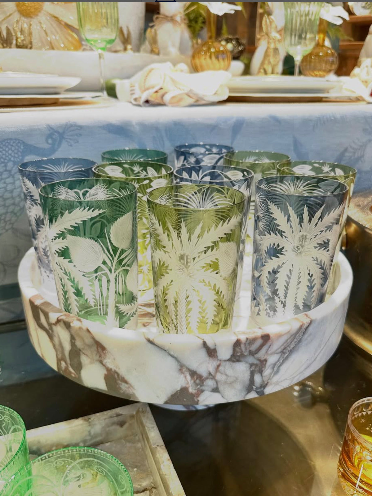 <b>Primeval Palms</b><br>Highball in Khaki Green