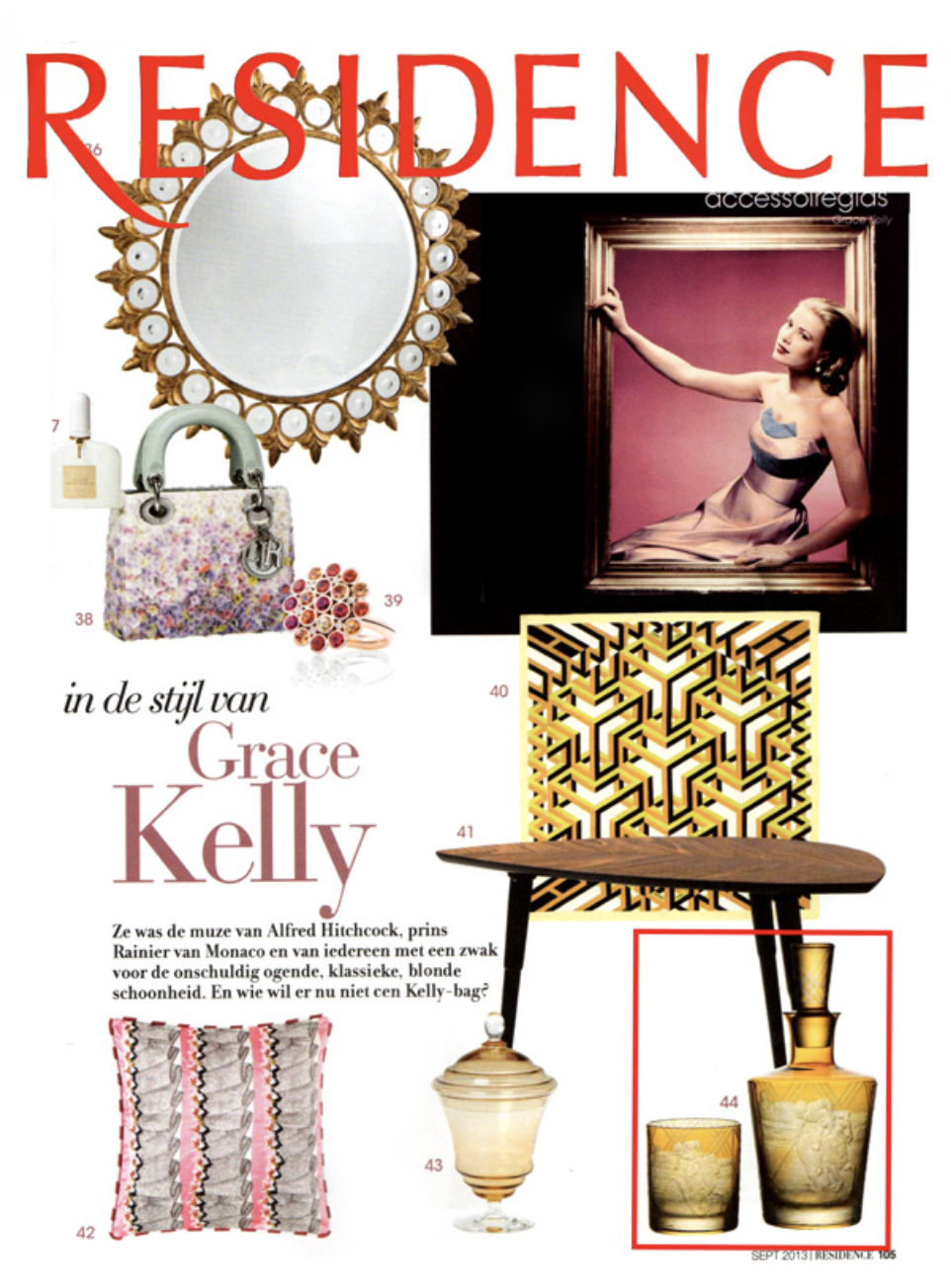 Artěl’s Sporting Collection Barware Featured in September 2013 Residence Magazine