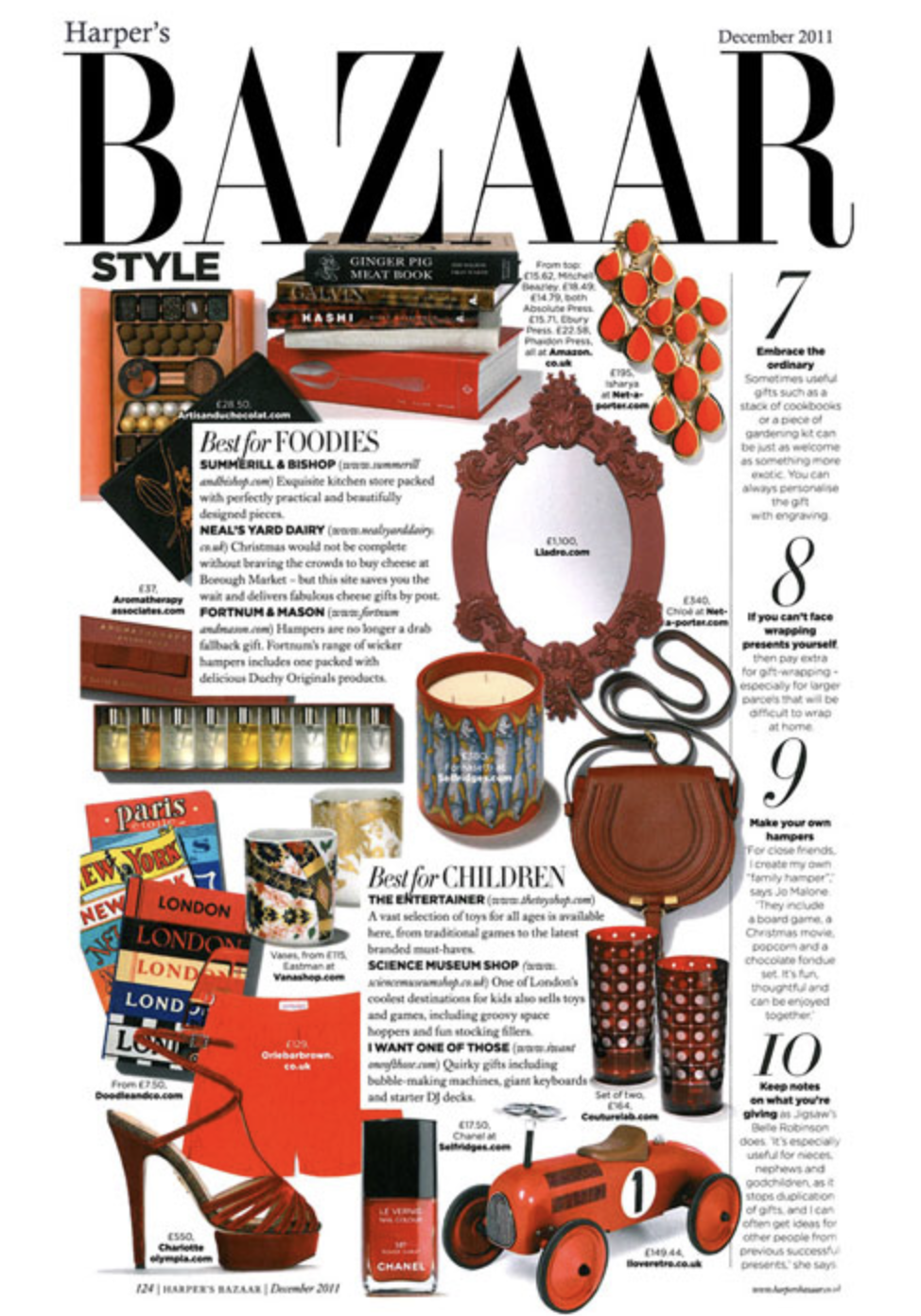 Harper’s Bazaar – December 2011