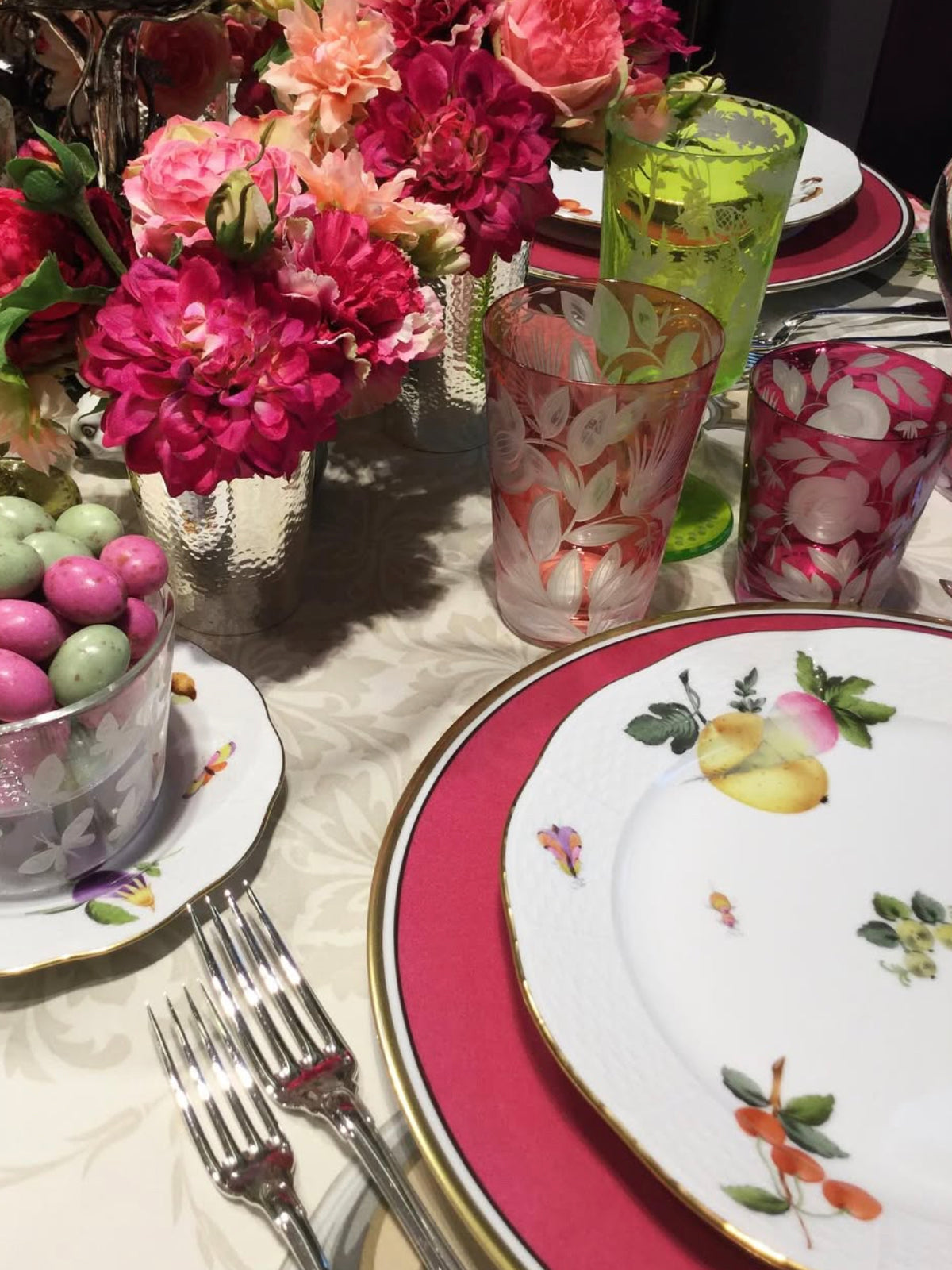 Verdure tumblers styled by an ARTĚL client