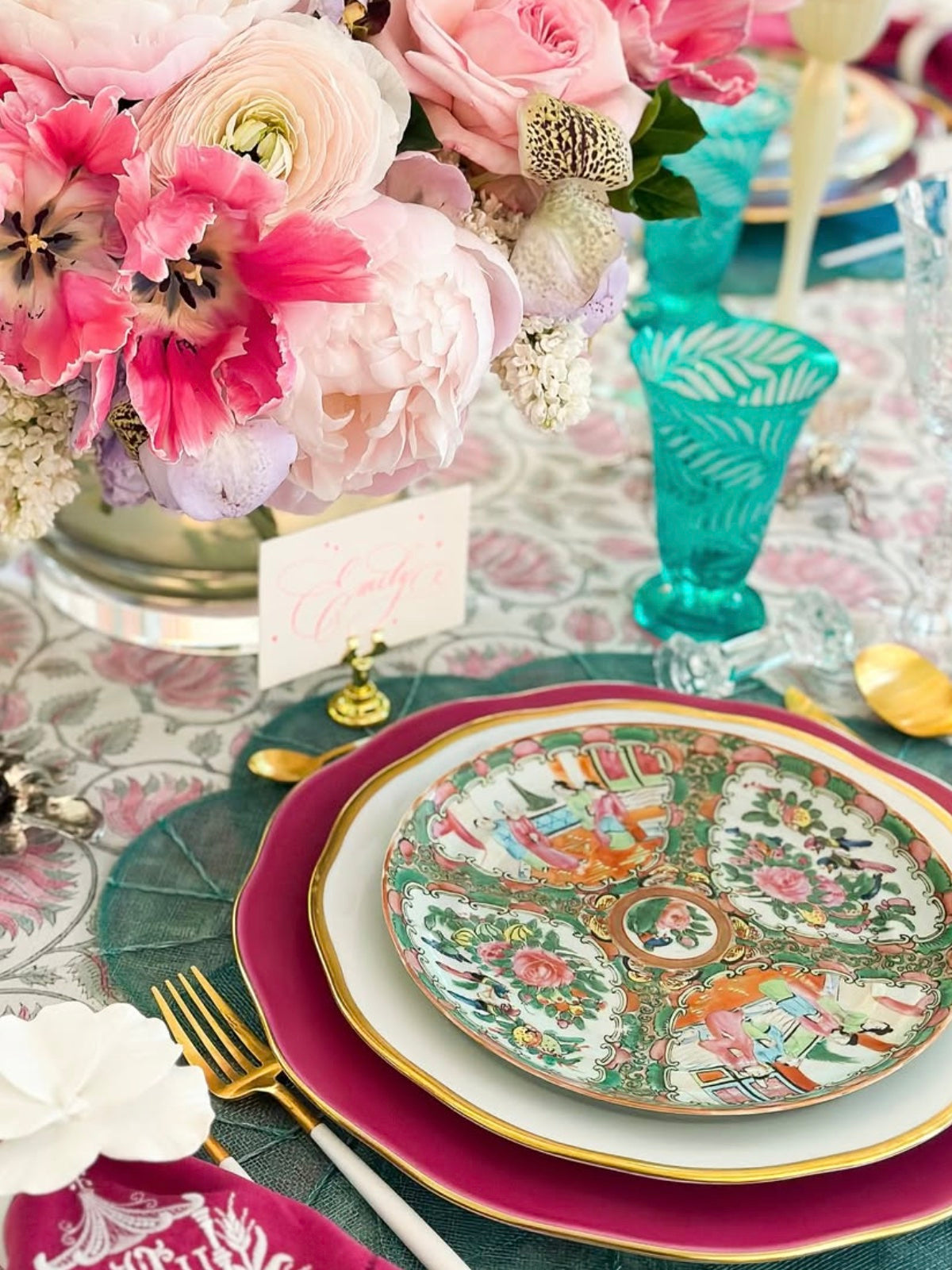 <b>Willow</b><br>Stemless Goblet in Teal