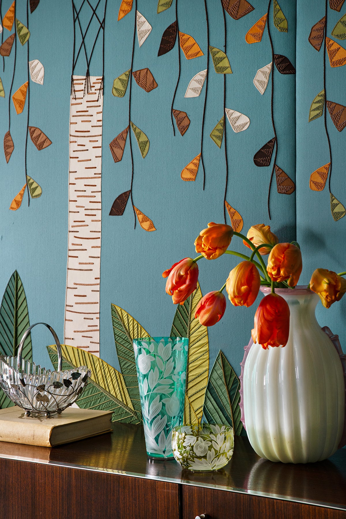 <b>Verdure</b><br>Medium Vase in Teal