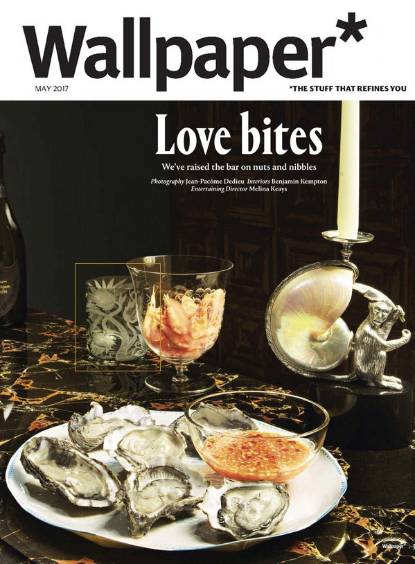 ARTĚL'S Jungle deco double old fashioned glass featured in Wallpaper magazine – May 2017