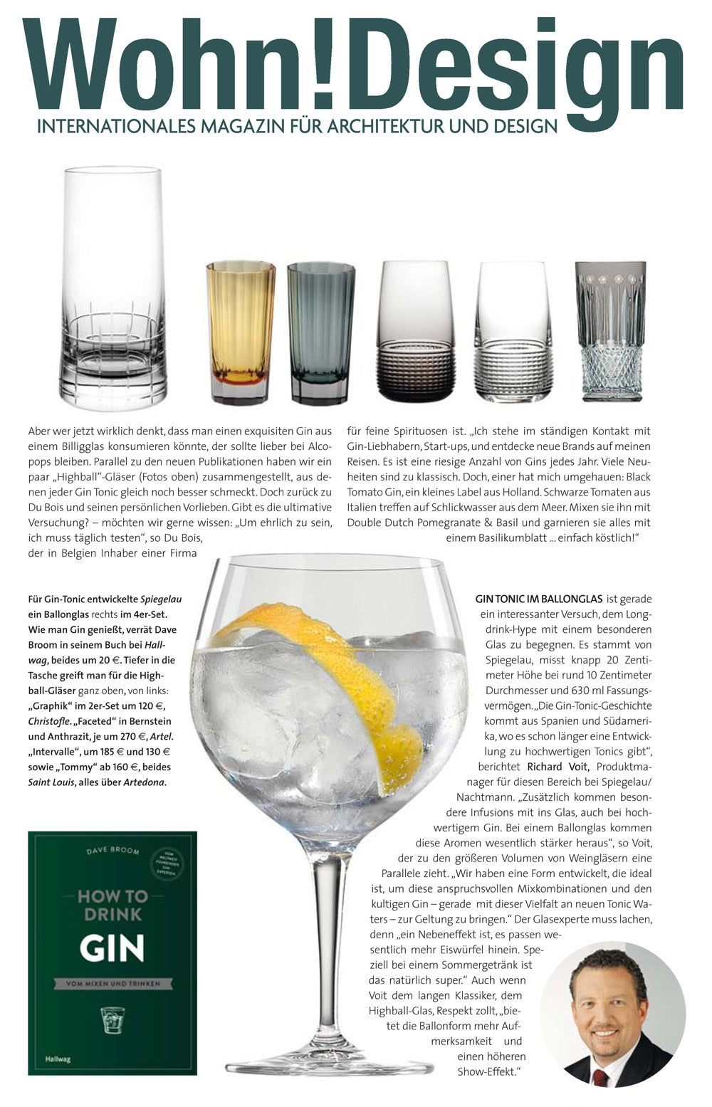 Artěl Featured in Wohn! Design – November–December 2016