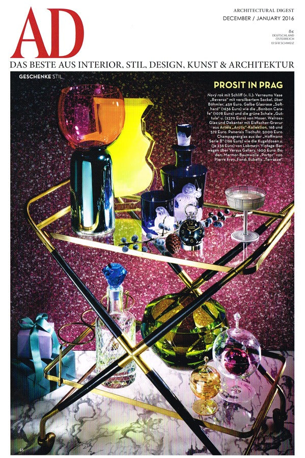 Artěl’s Arctic Collection Featured in Architectural Digest – December–January 2016