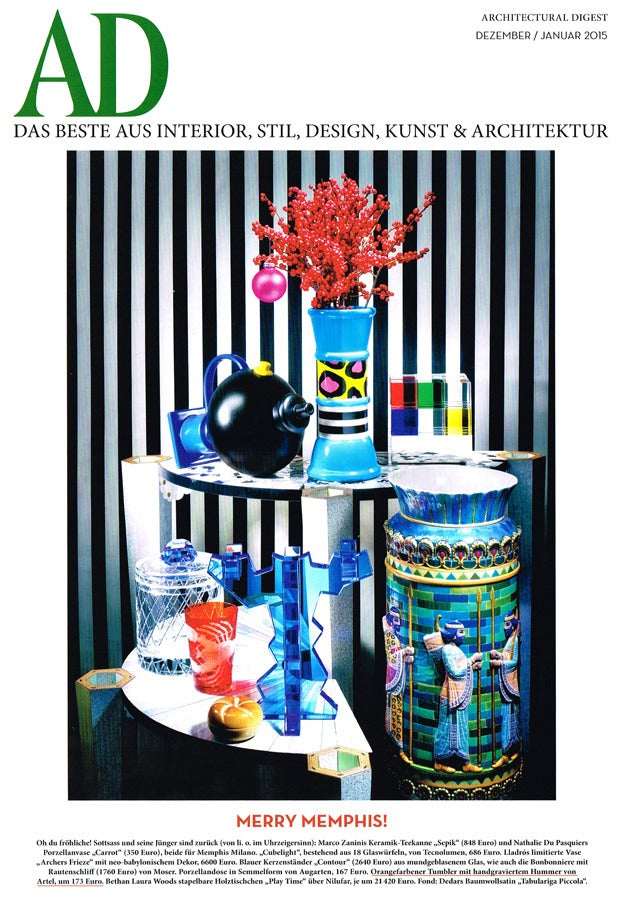 Artěl’s Lobster Tumbler Featured in Architectural Digest Germany – December–January 2015
