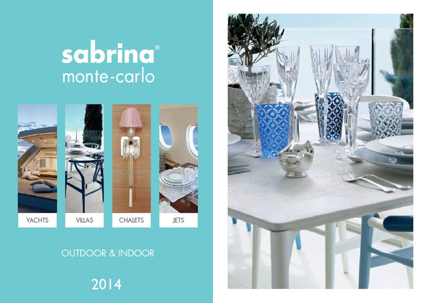 Artěl’s Polka Dots Tumblers Featured in 2014 Catalogue of Sabrina Monte-Carlo