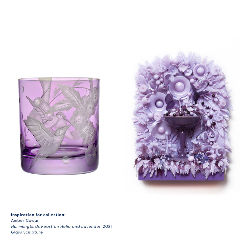 Flights of Fantasy Hummingbirds Feast in Ribbons and Pearls