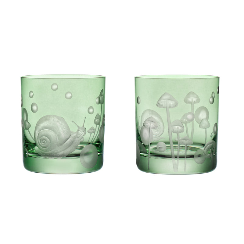 Flights of Fantasy Snail with Mushrooms and Pearls