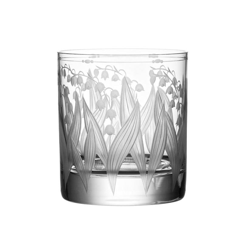Lily of the Valley Small Tumbler, Clear