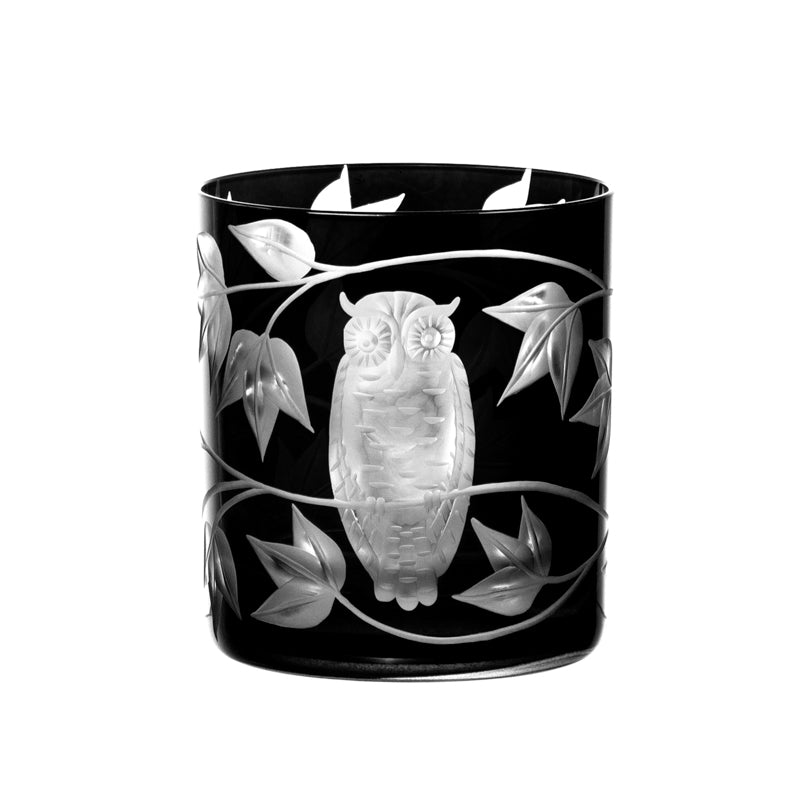 Night Owl, Small Tumbler, Black