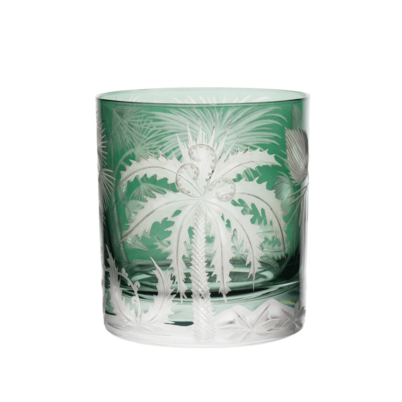 Primeval Palms — Small Tumbler, Sage