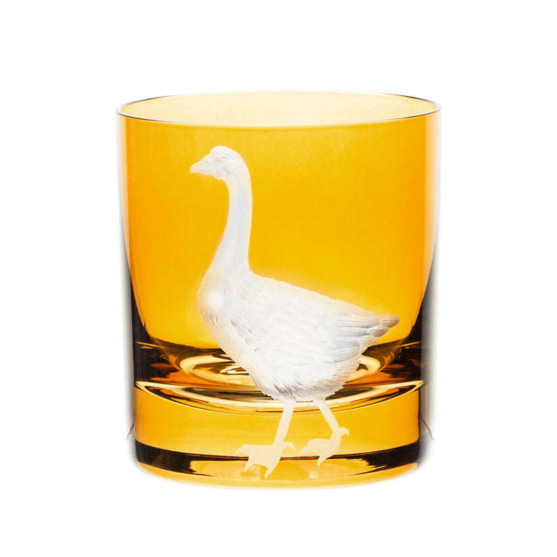 Barnyard Goose, Double Old Fashioned, Amber
