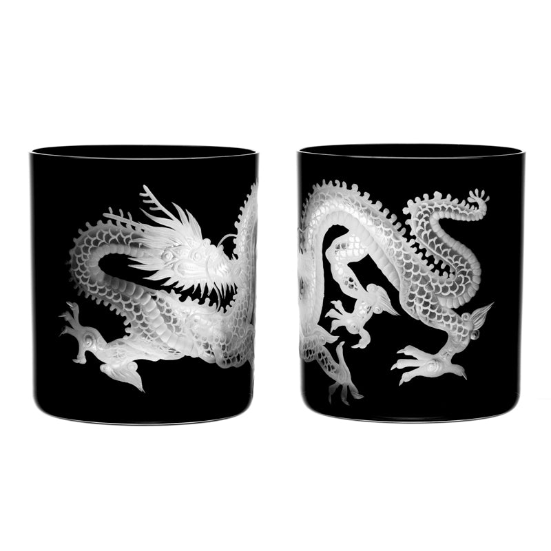 Dragon, Double Old Fashioned, Black