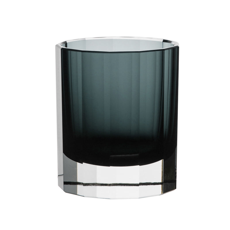 Faceted Double Old Fashioned Smoke