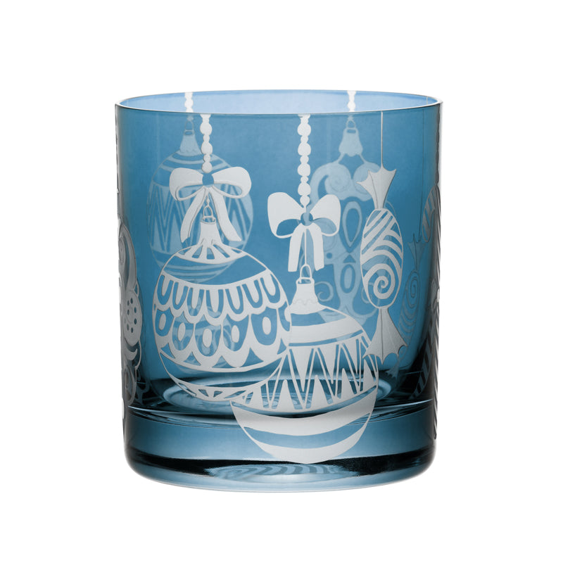 Holiday Collection Ornaments Double Old Fashioned in Slate