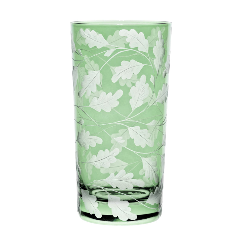 Oak Leaves — Highball, Peridot