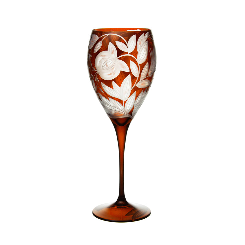 Verdure — Wine Goblet, Rust