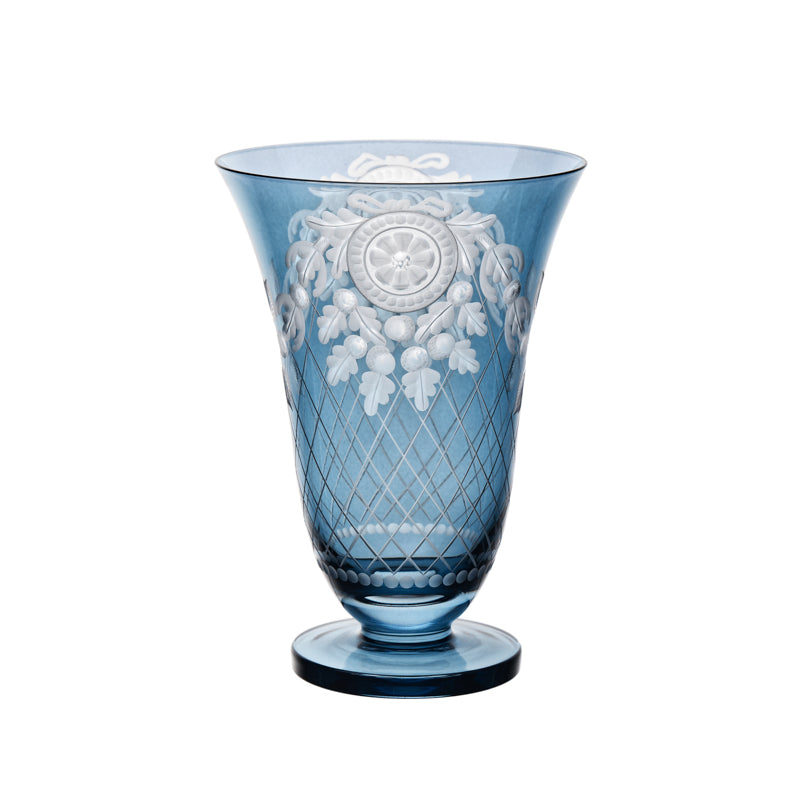 Imperial Garland — Stemless Goblet, Slate